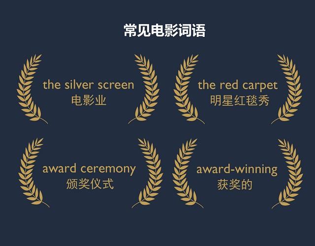 2017奧斯卡金像獎揭曉！用英語描述電影的地道表達