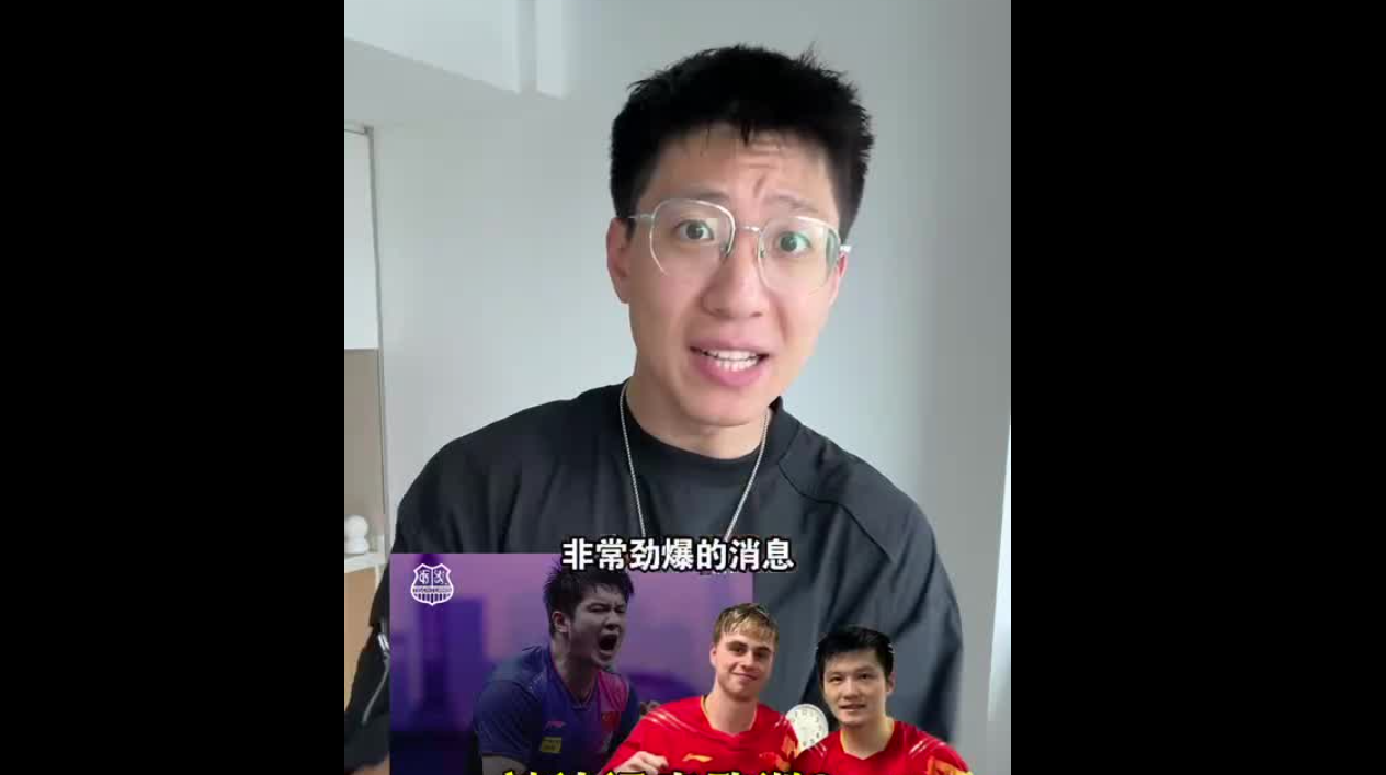 被迫遠走歐洲？樊振東加盟德甲的幾個看法